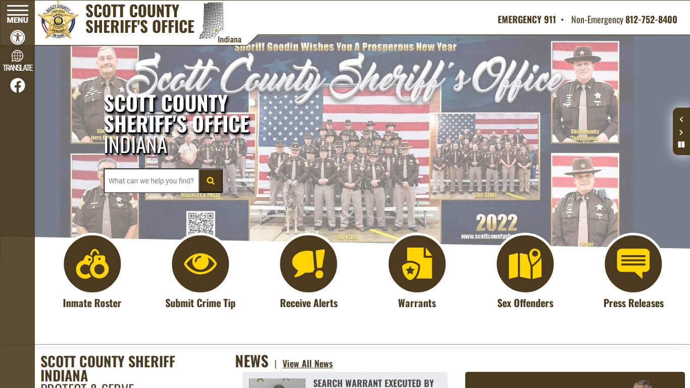 Scott County Sheriff - Scottsburg, IN